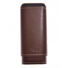 Чехол Parenti & Agostinelli на 3 сигары Churchill, натуральная кожа и кедр (шт.)